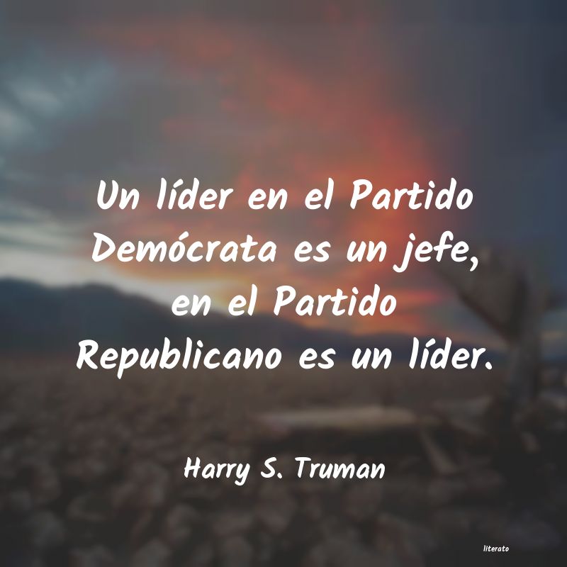 frases de Harry S. Truman