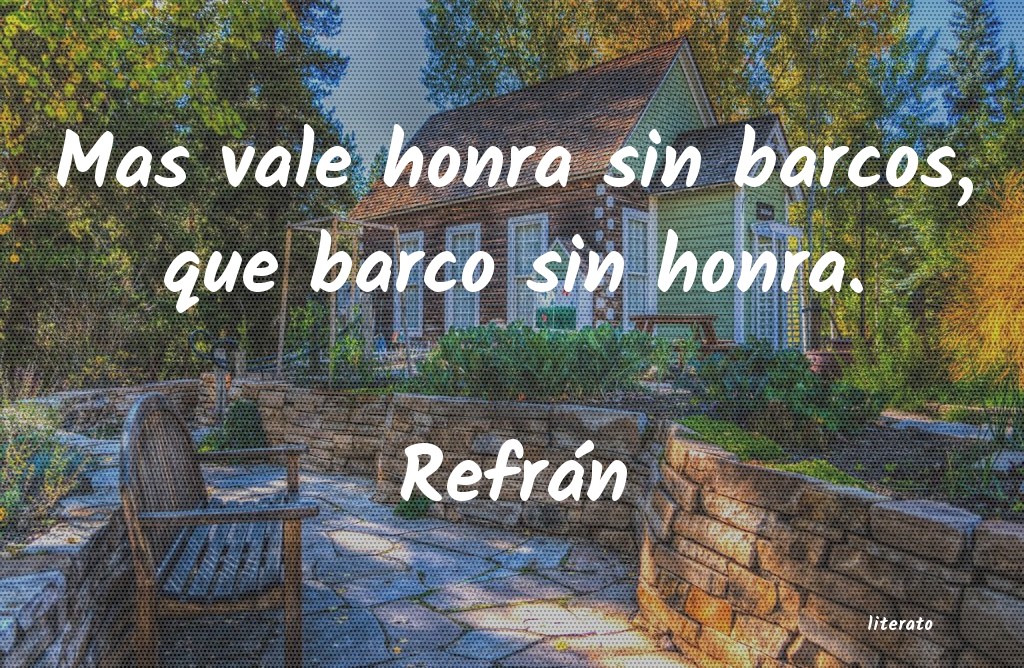 Frases de Refrán