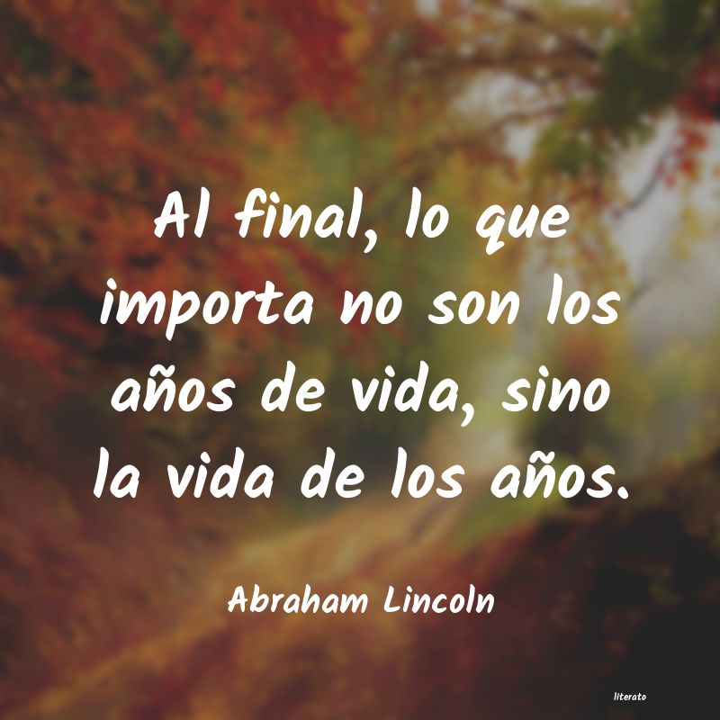 Frases de Abraham Lincoln