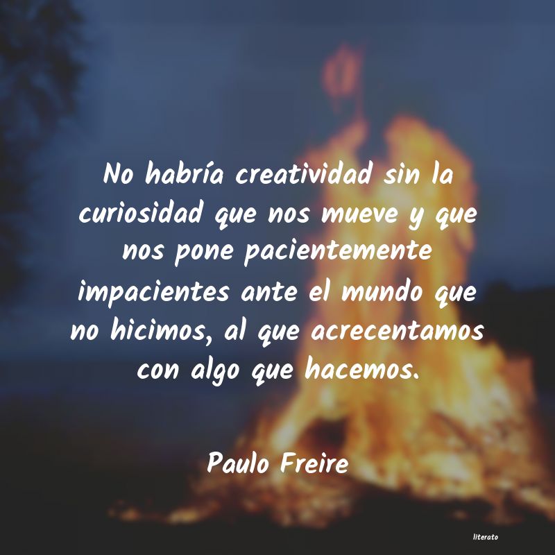 frases de Paulo Freire
