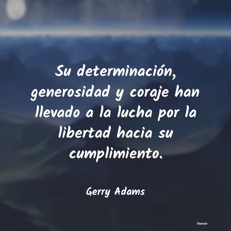 Frases de Gerry Adams