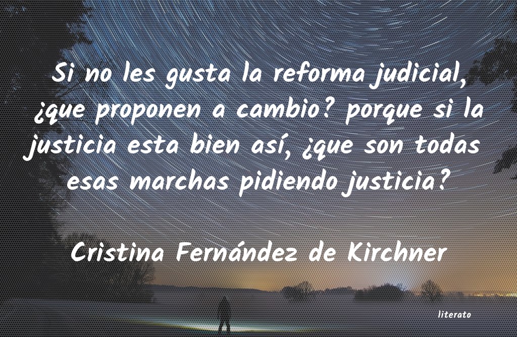 frases de Cristina Fernández de Kirchner