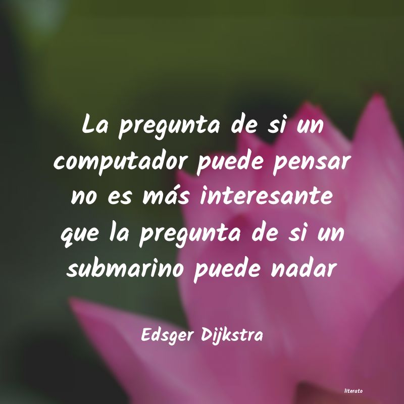 frases de Edsger Dijkstra