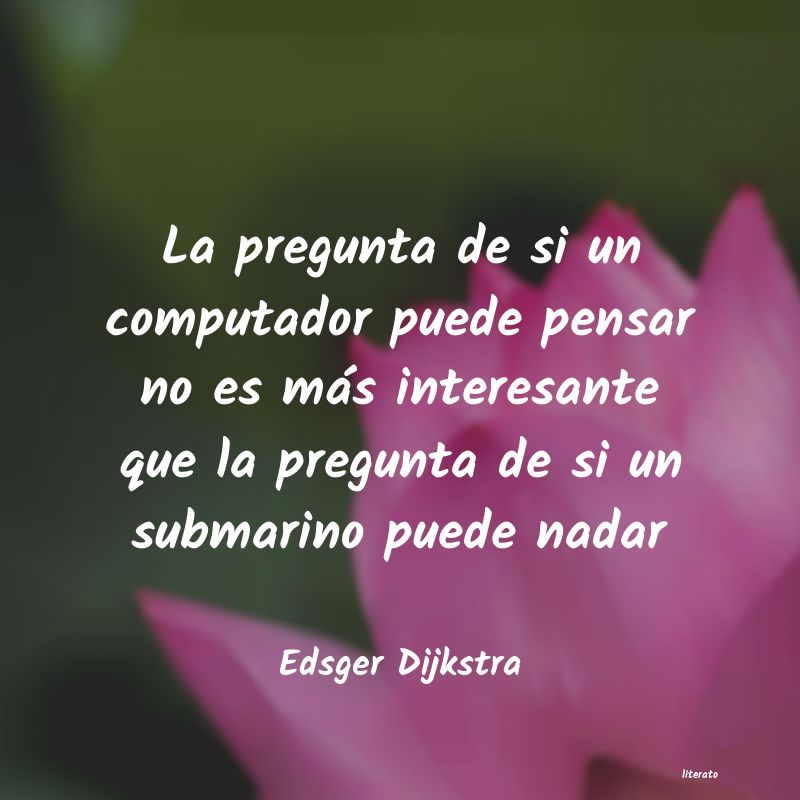 Frases de Edsger Dijkstra