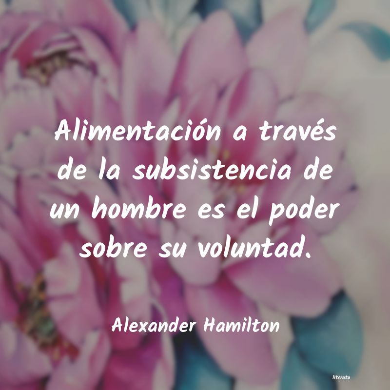 alexander hamilton pensmiento