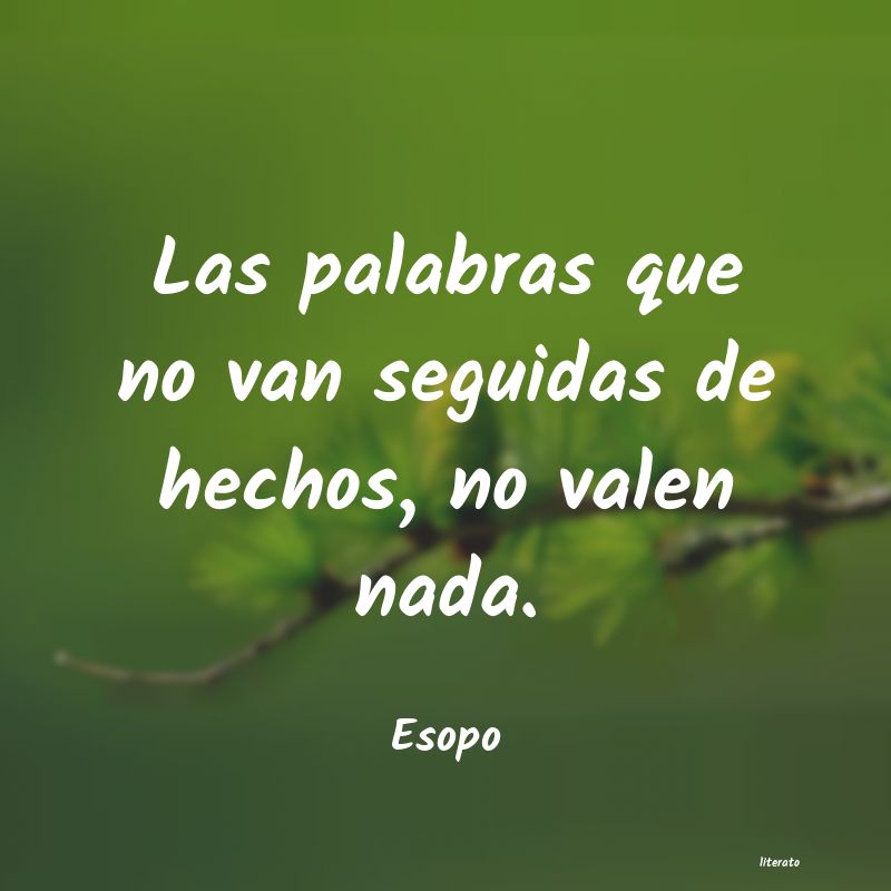 Frases de Esopo