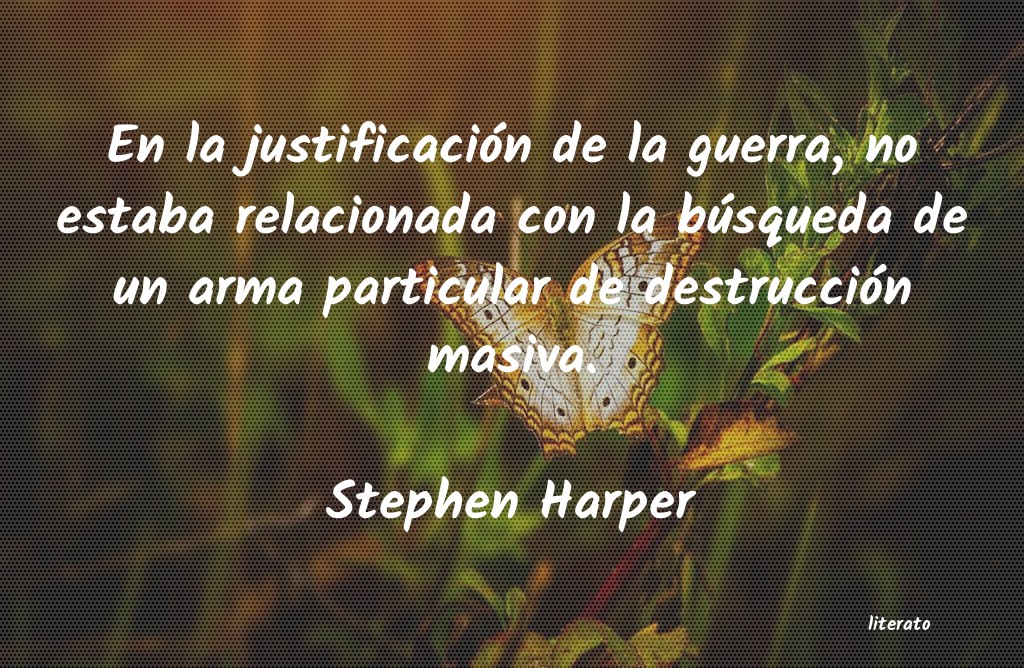 Frases de Stephen Harper