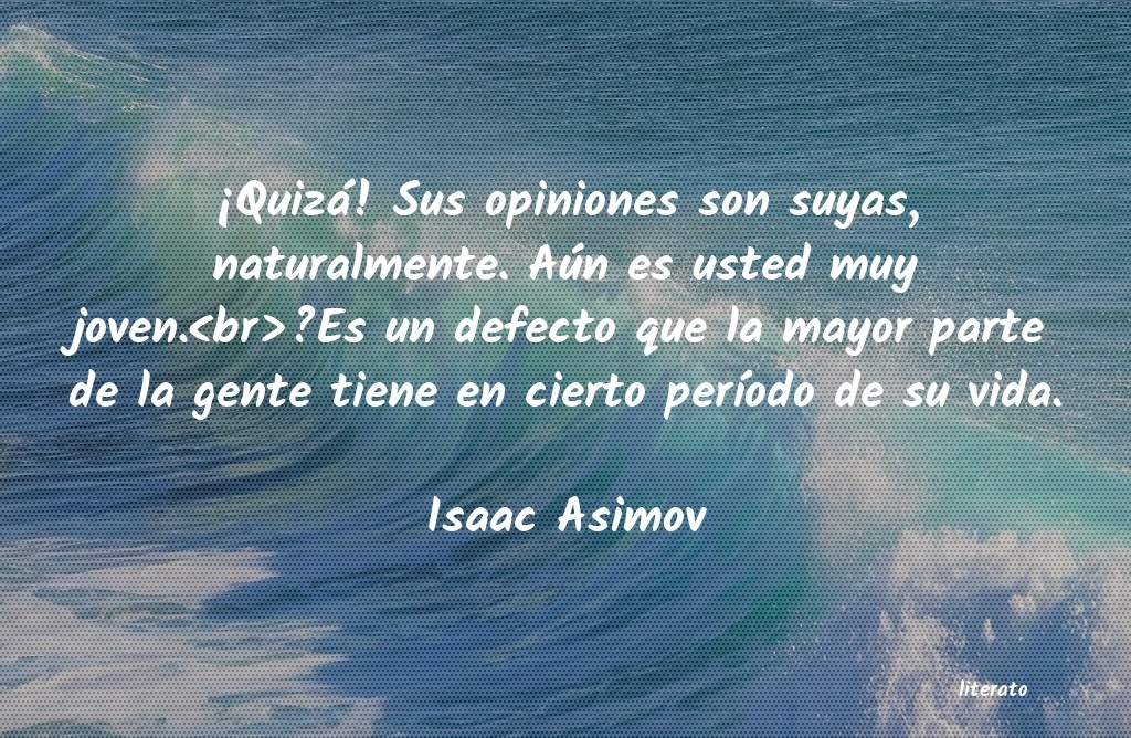 Frases de Isaac Asimov