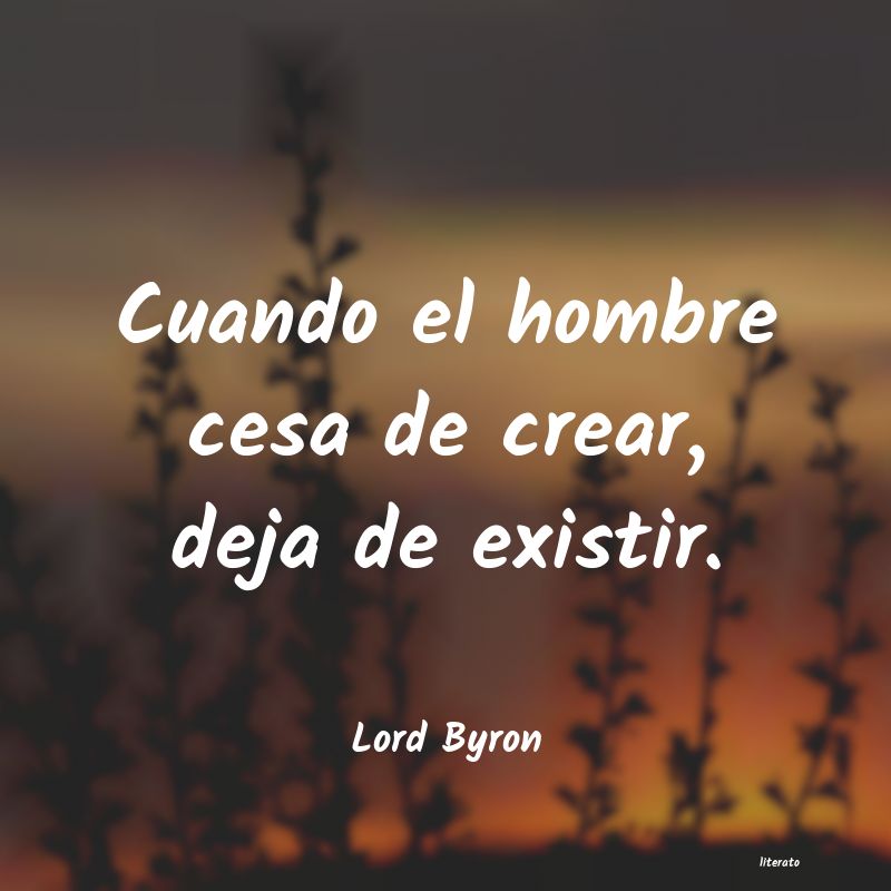 frases de Lord Byron
