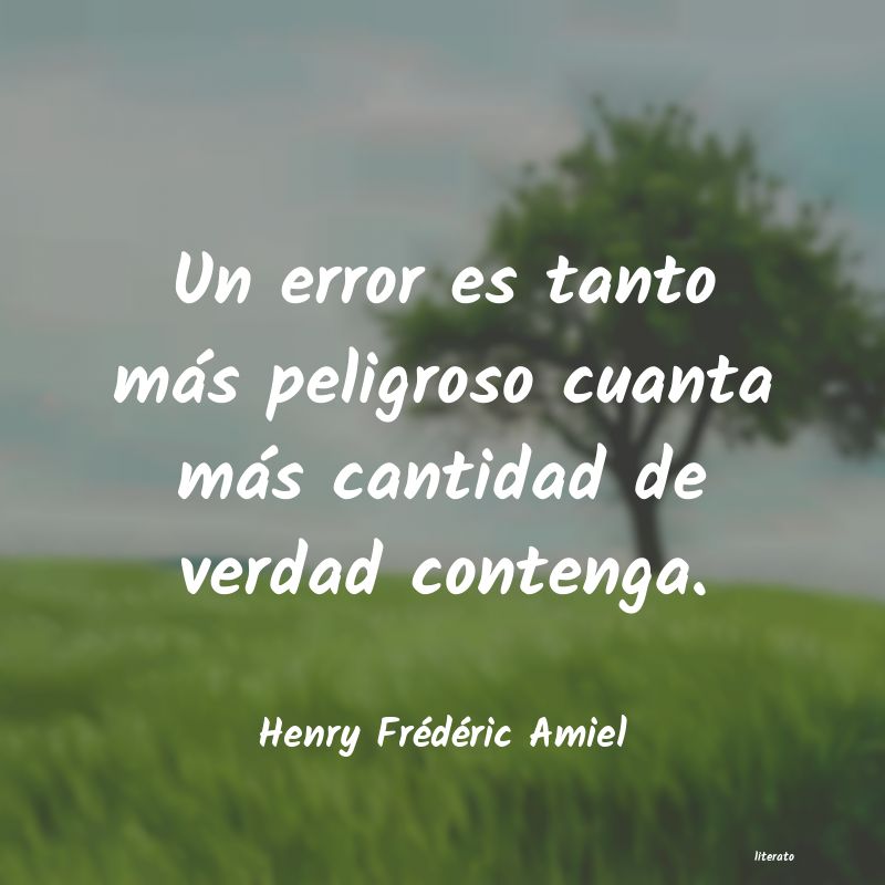 frases de Henry Frédéric Amiel