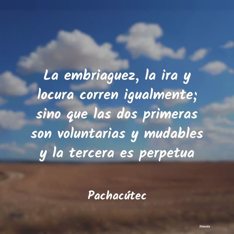 Frases de Pachacútec