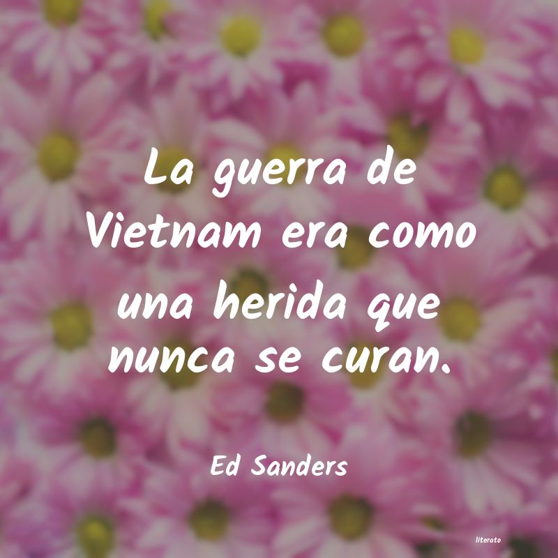 frases de Ed Sanders
