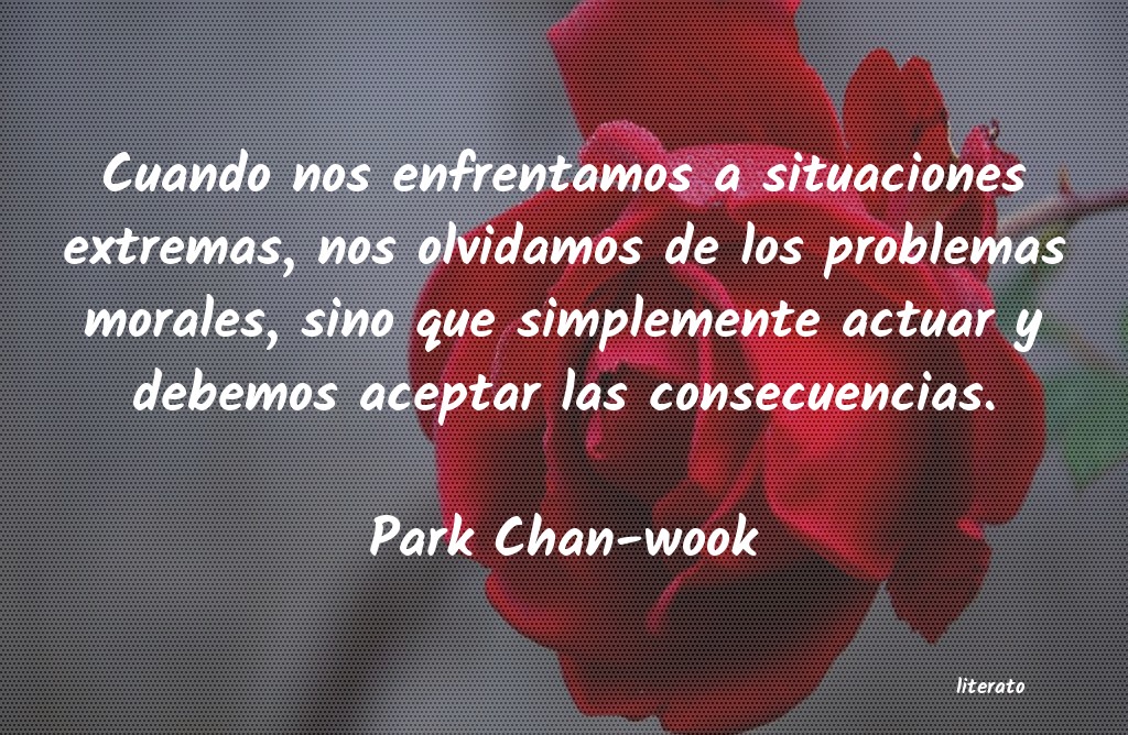 frases de Park Chan-wook