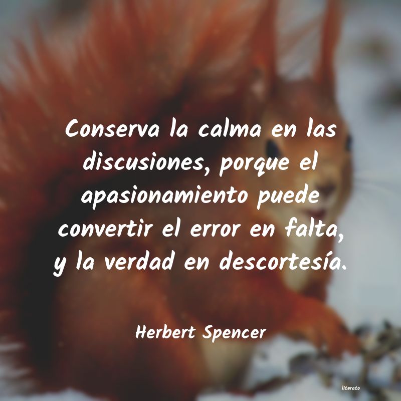 frases de Herbert Spencer