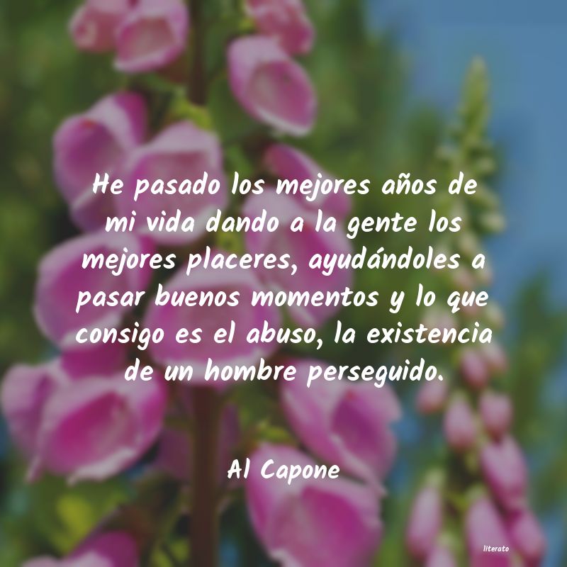 Frases de Al Capone