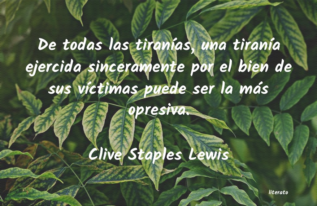 Frases de Clive Staples Lewis