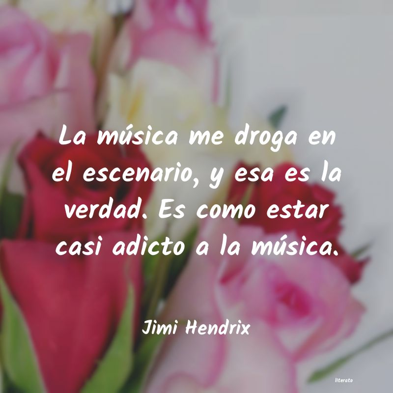 frases de Jimi Hendrix