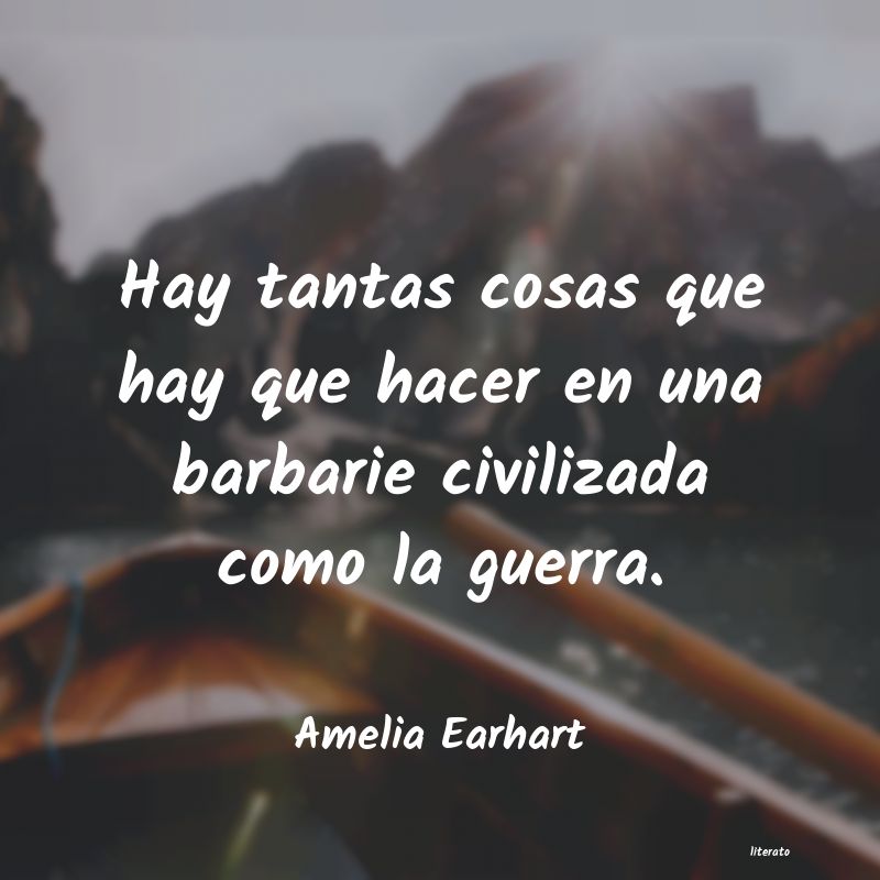 Frases de Amelia Earhart