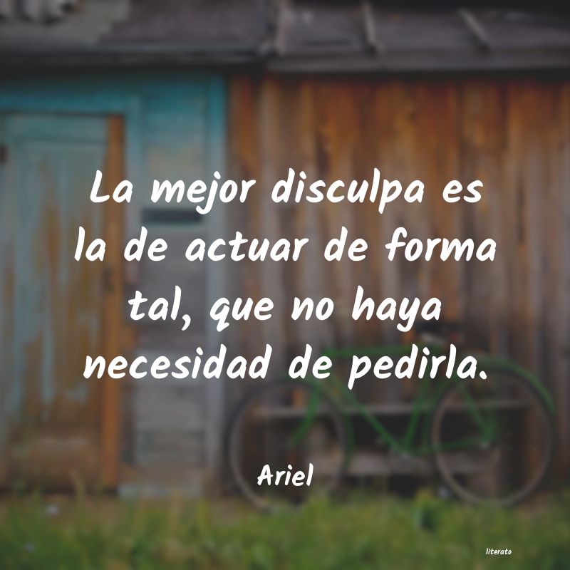 frases de Ariel