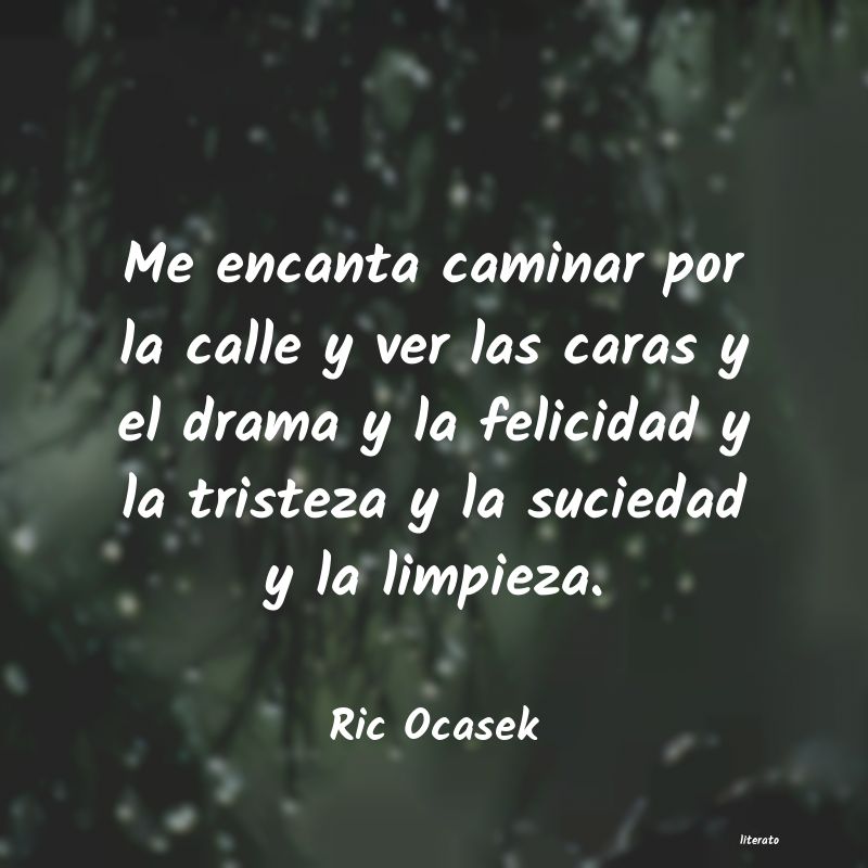 frases de Ric Ocasek