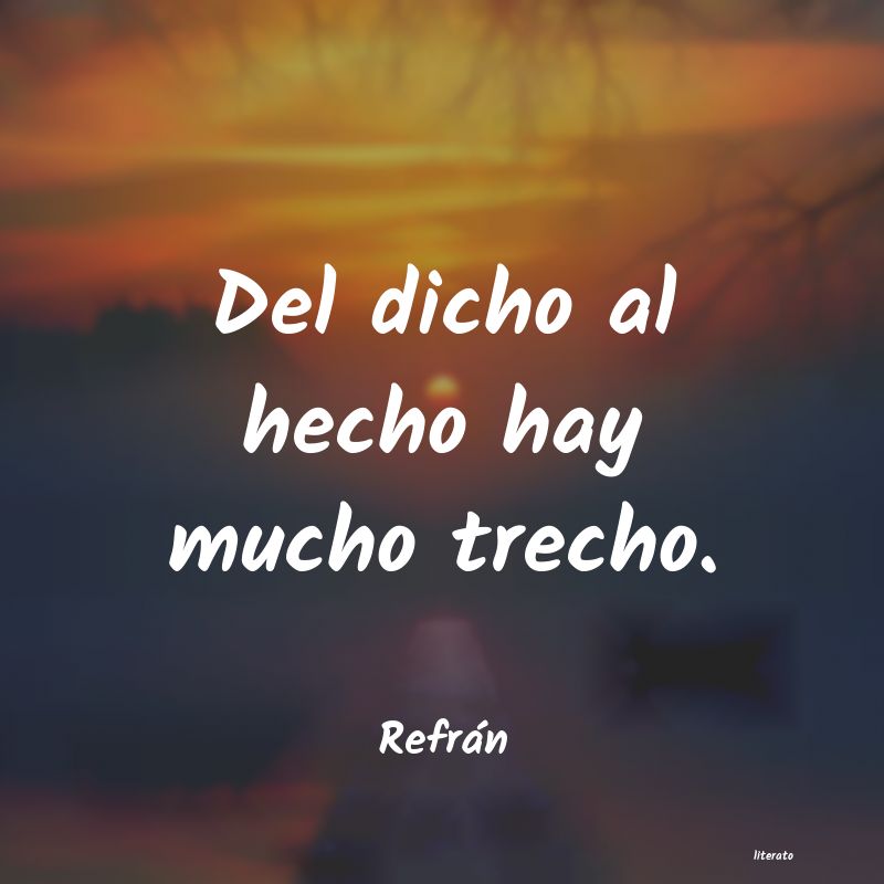 frases de Refrán