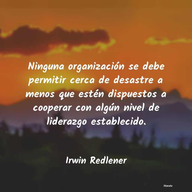 Frases de Irwin Redlener