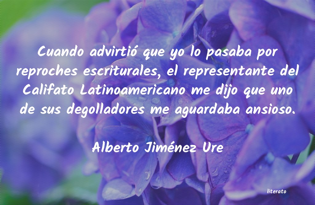 Frases de Alberto Jiménez Ure