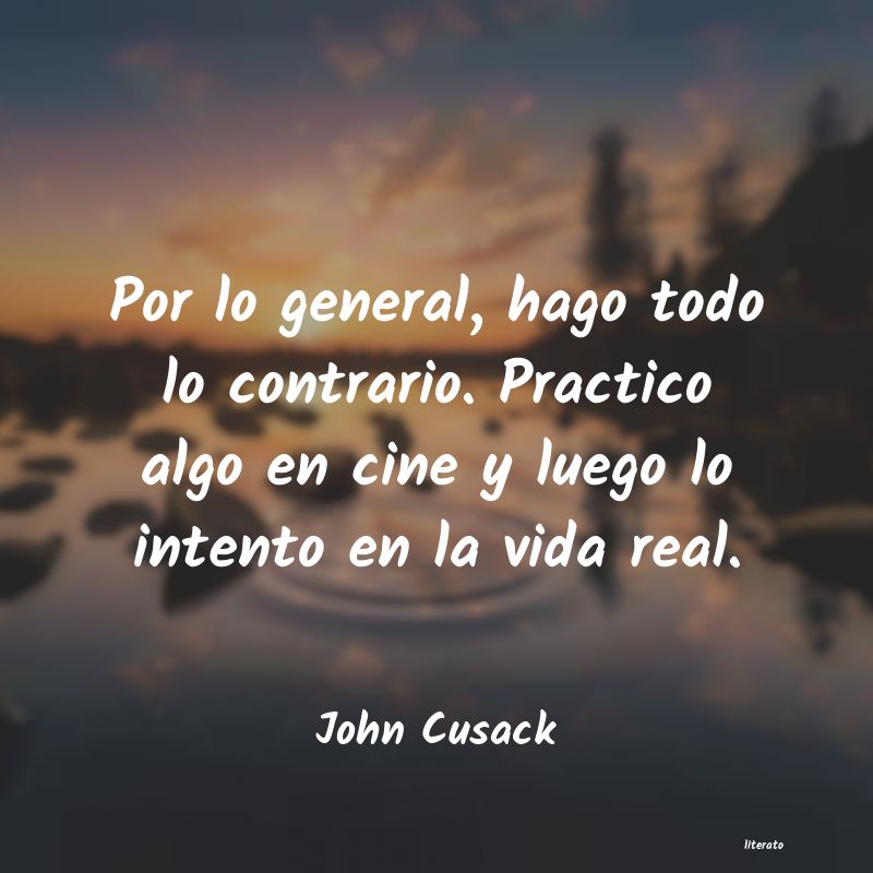 Frases de John Cusack