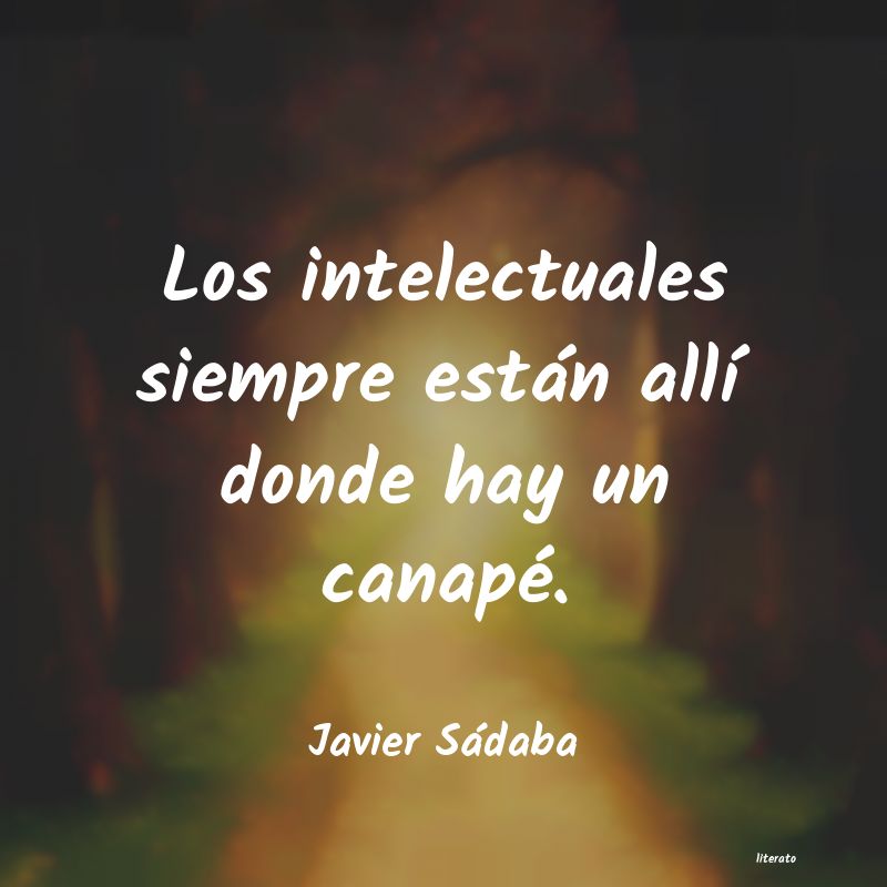 frases de Javier SÃ¡daba