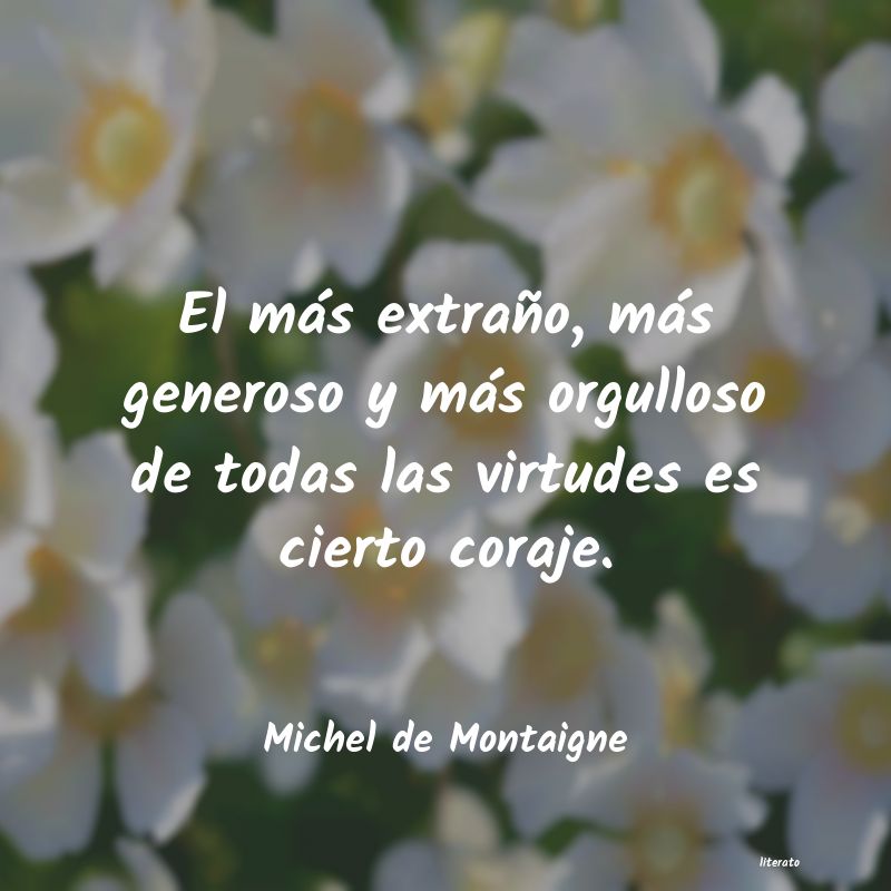 frases de Michel de Montaigne