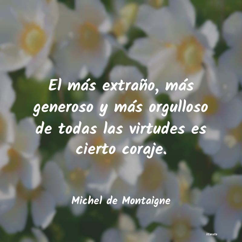 Frases de Michel de Montaigne