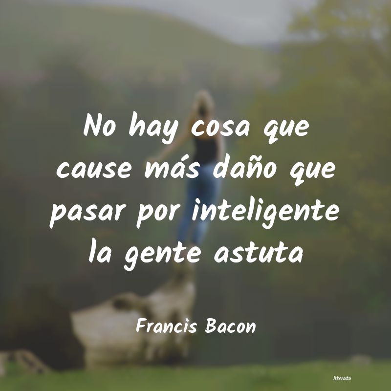 frases de Francis Bacon