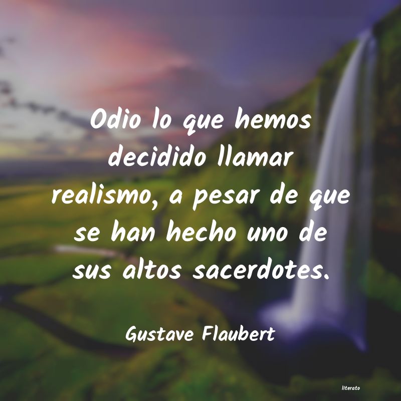 Frases de Gustave Flaubert