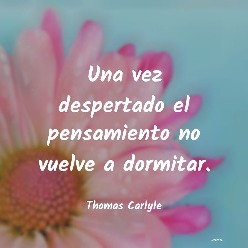 Frases de Thomas Carlyle