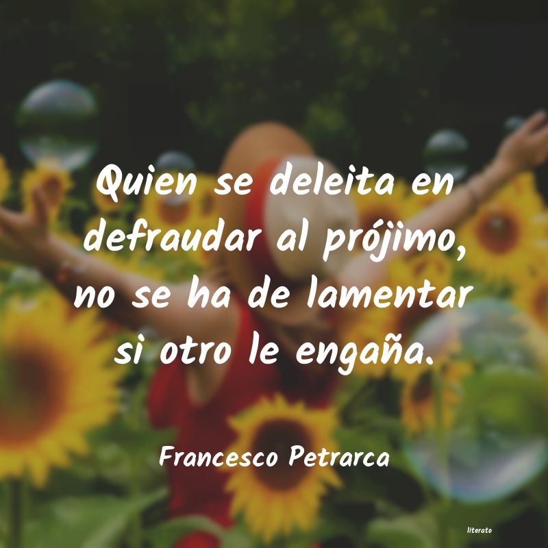 Frases de Francesco Petrarca