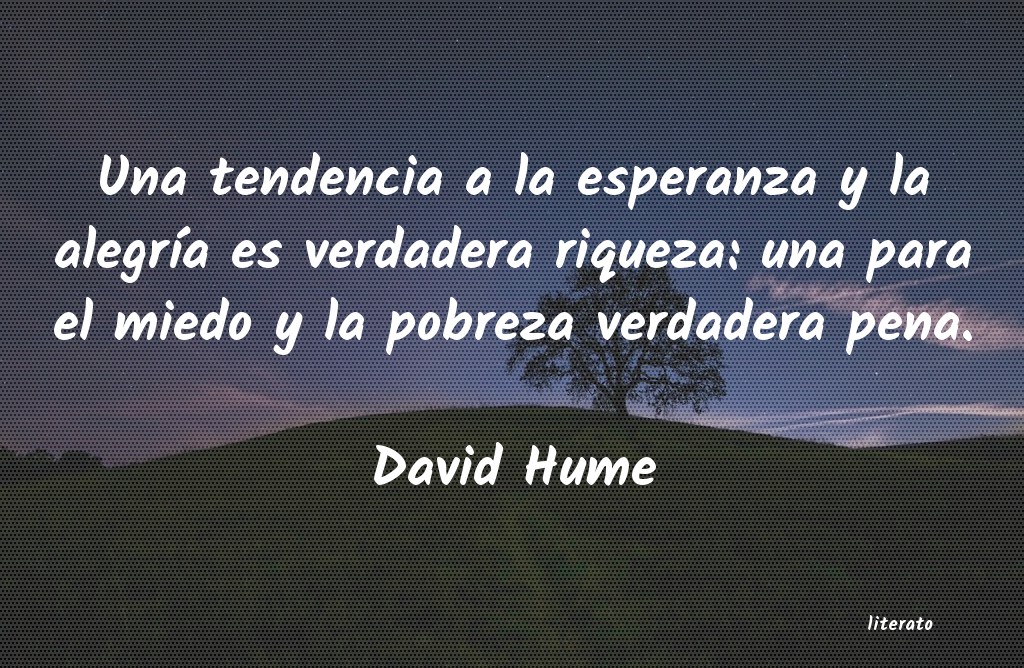 frases de David Hume