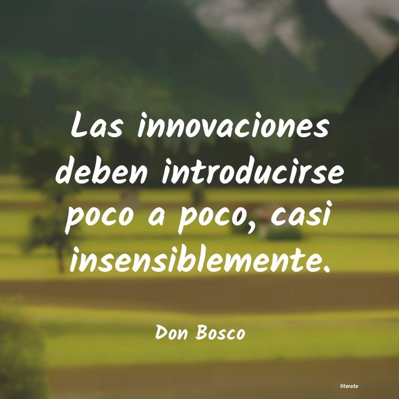 Frases de Don Bosco