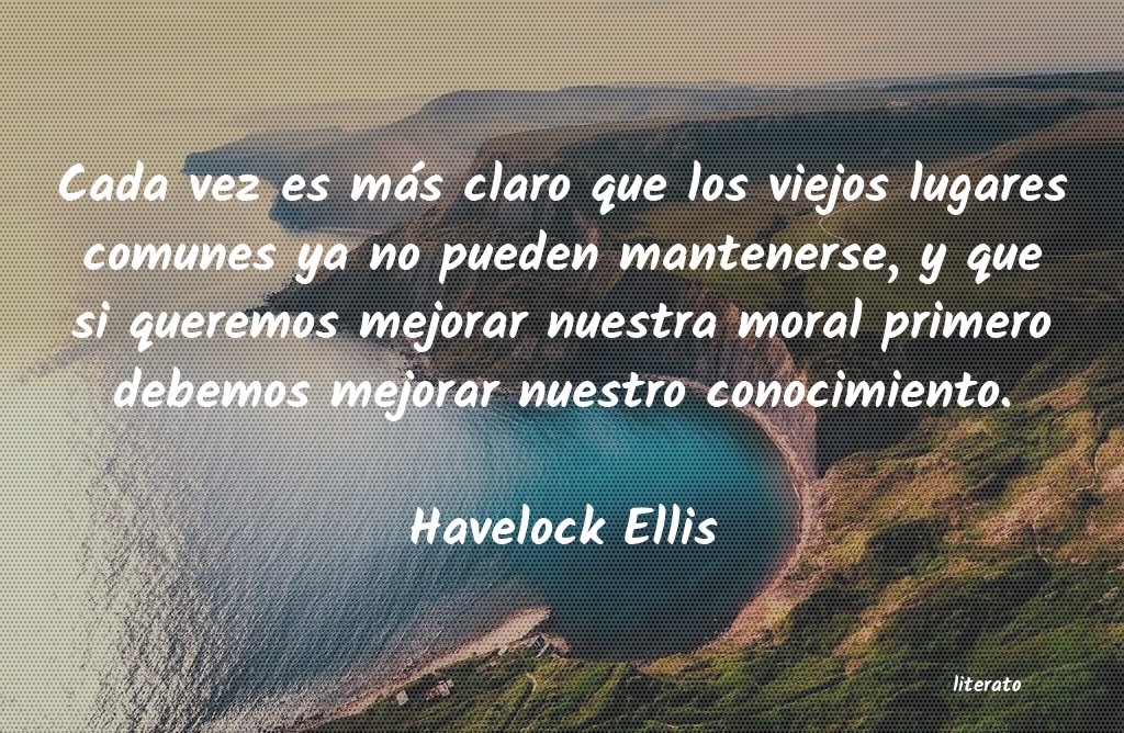 frases de Havelock Ellis