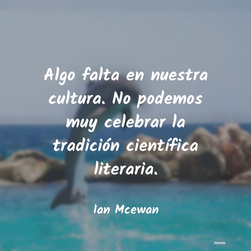 frases de Ian Mcewan
