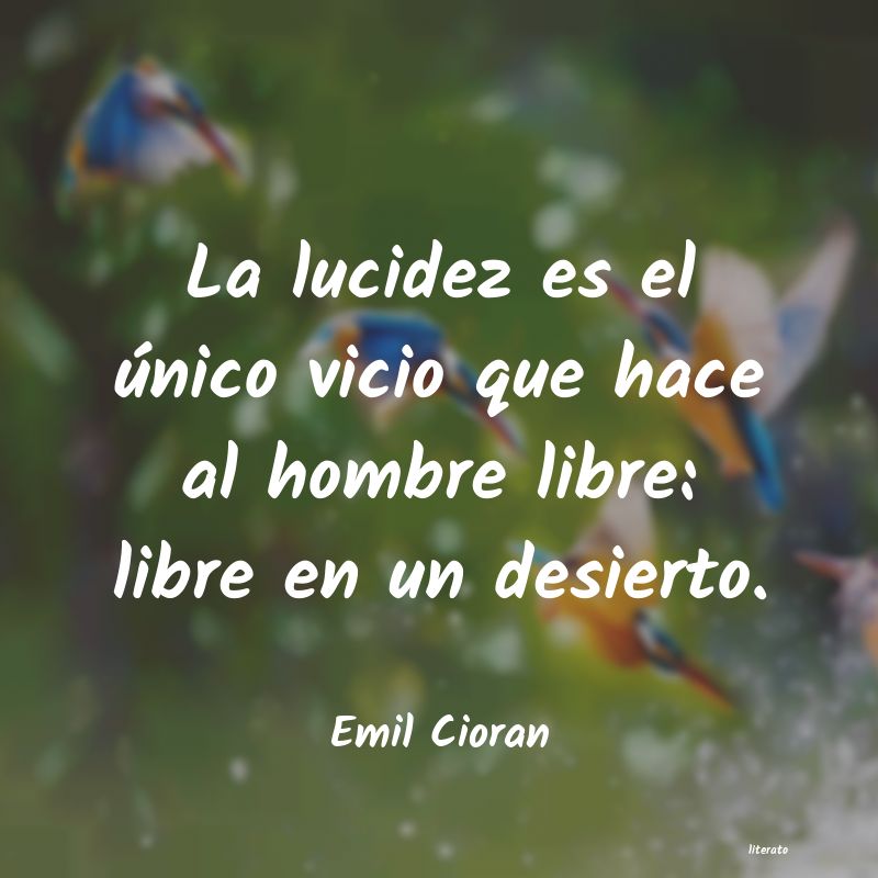 Frases de Emil Cioran