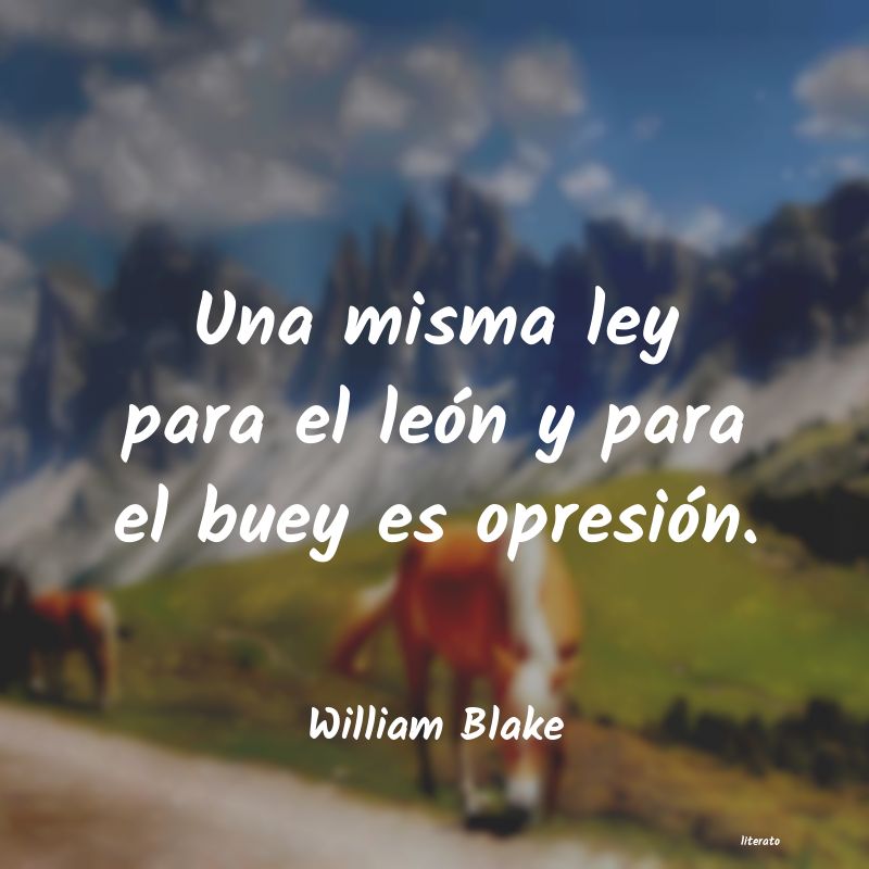 Frases de William Blake