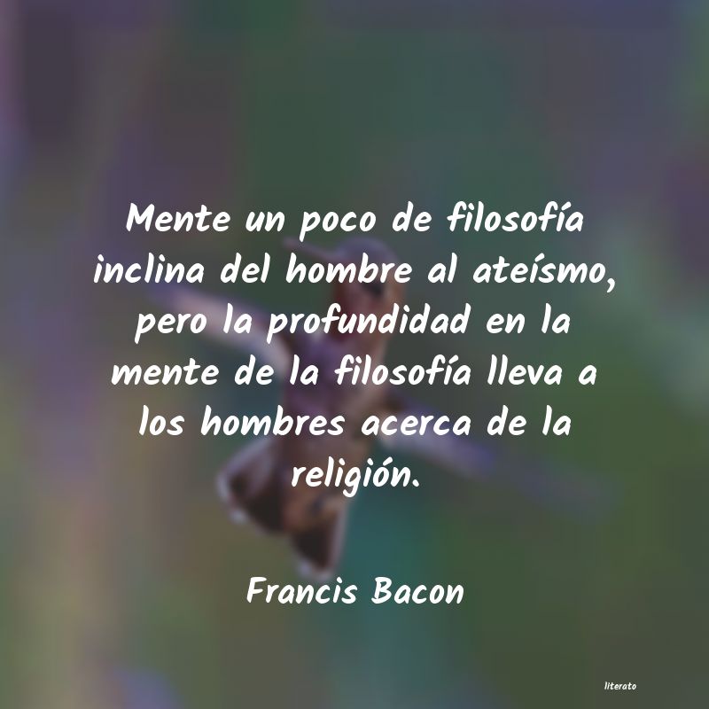 Frases de Francis Bacon