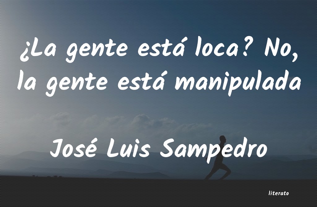 Frases de José Luis Sampedro