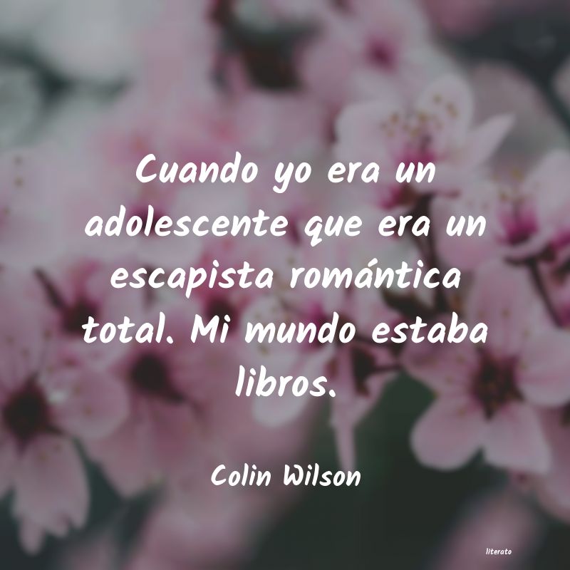 Frases de Colin Wilson