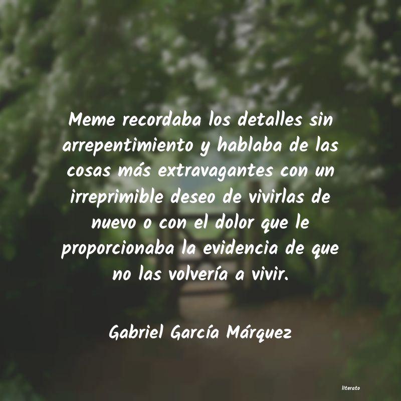 frases de Gabriel GarcÃa Márquez