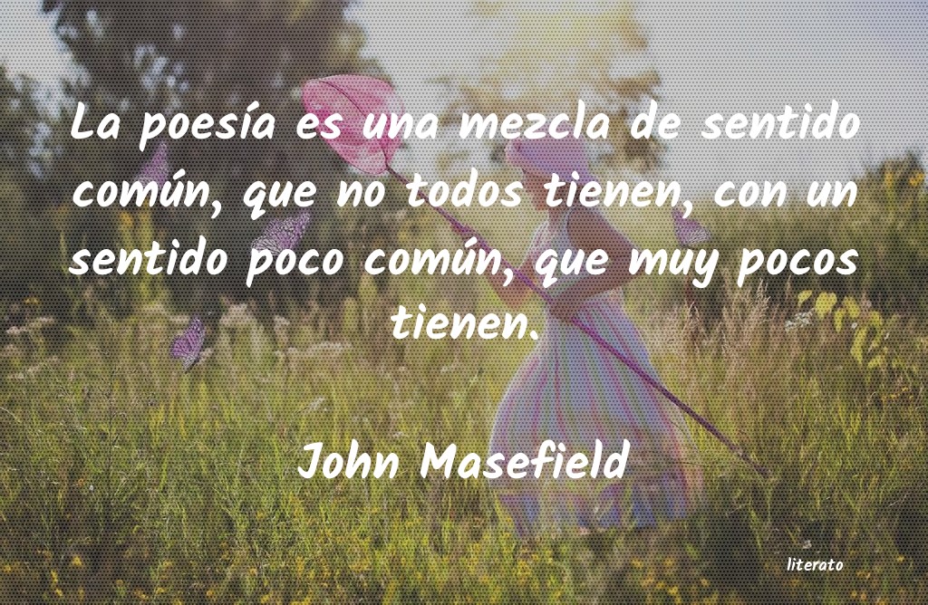 Frases de John Masefield