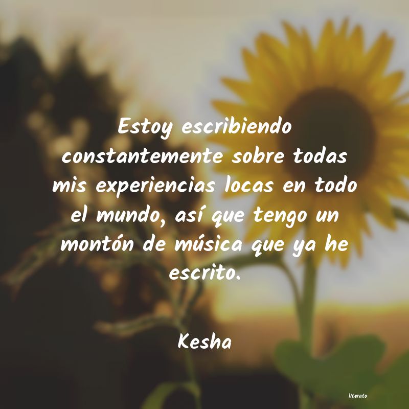 frases de Kesha