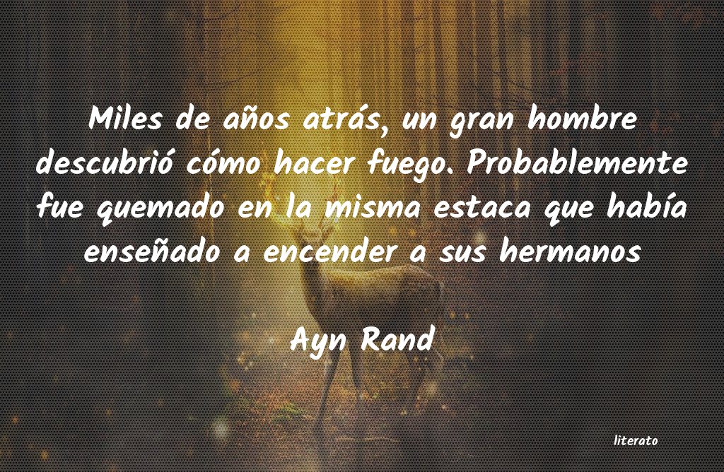 Frases de Ayn Rand