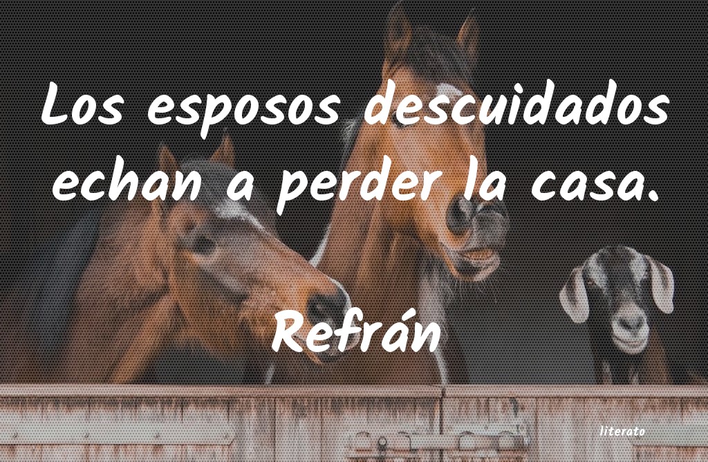 Frases de Refrán