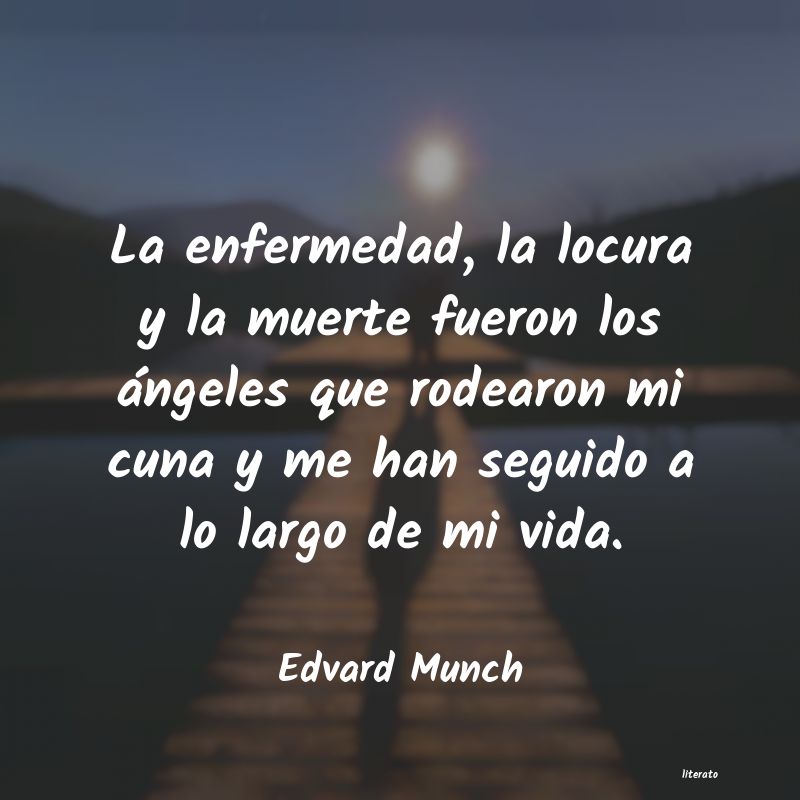 frases de Edvard Munch